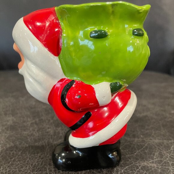 Vintage Lefton Santa with Sack - Picture 4 of 4